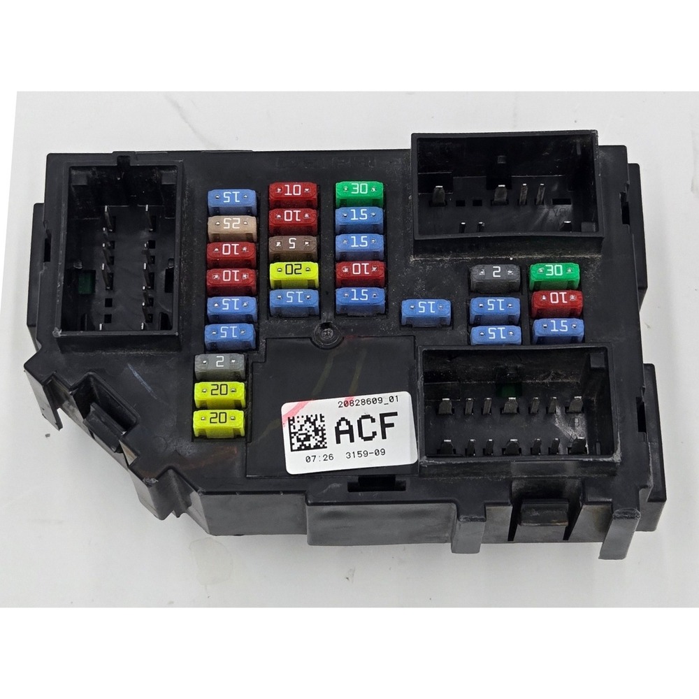 2007-2011 Chevy Silverado GMC Sierra Dash Fuse Box Junction OEM 20828609